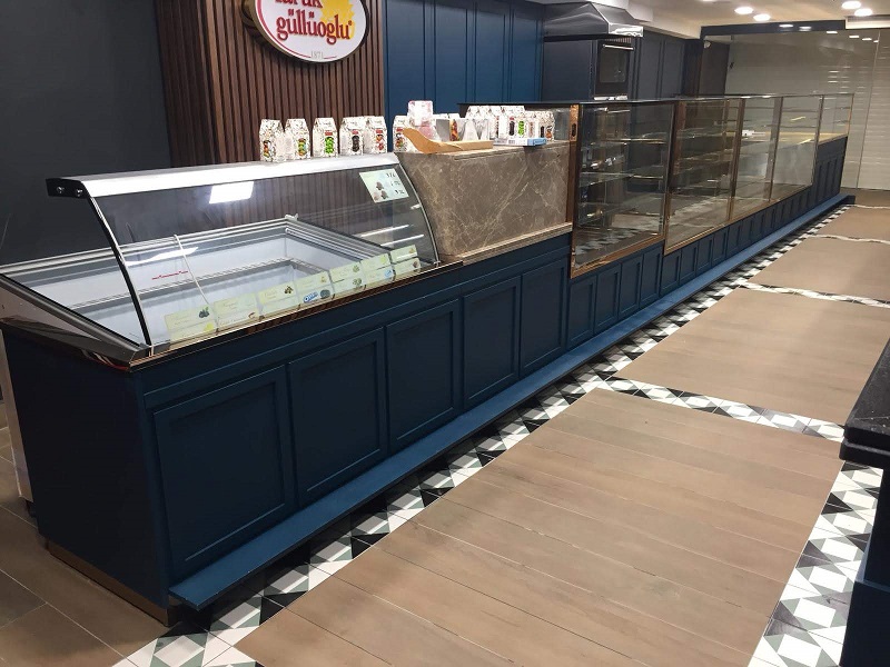 Tatlı Teşhir ve Satış Reyonları 